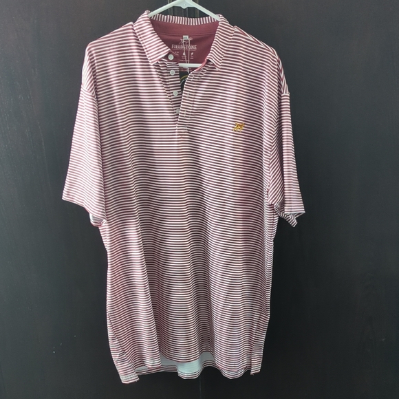 Fieldstone Sporting Lifestyle Brand Other - Fieldstone Red And White XXL Men's Polo